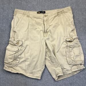 Lee Cargo Shorts‎ Mens 38 Beige Cotton